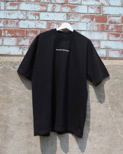 Load image into Gallery viewer, LOVE WHO YOU WANT relaxed heavy tee (BLACK)