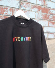 Load image into Gallery viewer, EVERYONE heavy tee (BLACK)