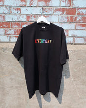 Load image into Gallery viewer, EVERYONE heavy tee (BLACK)
