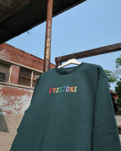 Load image into Gallery viewer, EVERYONE Relaxed Crewneck (DARK GREEN)