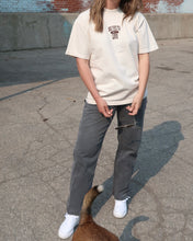 Load image into Gallery viewer, BIG YES TO LOVE heavy tee (CREAM)