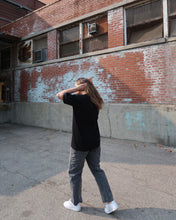 Load image into Gallery viewer, LOVE WHO YOU WANT relaxed heavy tee (BLACK)