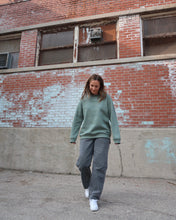 Load image into Gallery viewer, love who you want Relaxed Crewneck (SAGE)