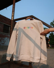 Load image into Gallery viewer, EVERYONE Relaxed Crewneck (OFF WHITE)