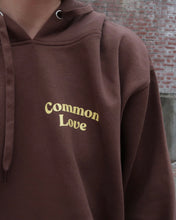 Load image into Gallery viewer, LOVE over hate HOODIE (Brown)