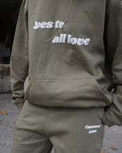 Load image into Gallery viewer, "SAY YES TO" HOODIE (Olive)