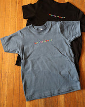 Load image into Gallery viewer, LWYW BABIES/KIDS heavy tee (BLUE)