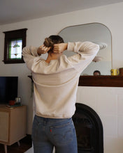 Load image into Gallery viewer, "HAPPY PRIDE" Relaxed Crewneck (VINTAGE RUST)