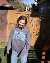 Load image into Gallery viewer, "LOVE IS" HOODIE (Dark Grey)