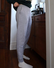 Load image into Gallery viewer, COMMON LOVE SWEATPANTS (Grey/Embroidered Logo)