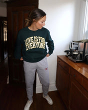 Load image into Gallery viewer, COMMON LOVE SWEATPANTS (Grey/Embroidered Logo)