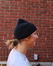 Load image into Gallery viewer, "LOVE WHO YOU WANT" BEANIE/TOQUE (Black)