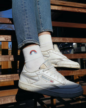 Load image into Gallery viewer, RAINBOW SOCKS (White)