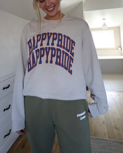 Load image into Gallery viewer, COMMON LOVE SWEATPANTS (Olive/Puff Print Logo)