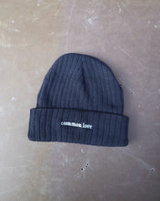 Load image into Gallery viewer, "COMMON LOVE" BEANIE/TOQUE (Charcoal)
