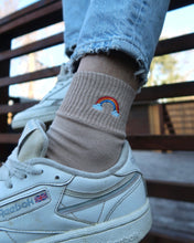 Load image into Gallery viewer, RAINBOW SOCKS (Taupe)
