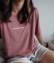 Load image into Gallery viewer, "SEE YA, CLOSET" TEE (Mauve)