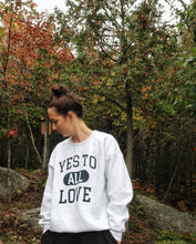 Load image into Gallery viewer, ALL LOVE Oversized Crew (Heather Grey)