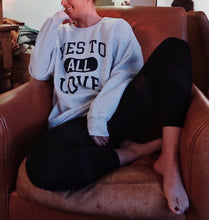 Load image into Gallery viewer, ALL LOVE Oversized Crew (Heather Grey)