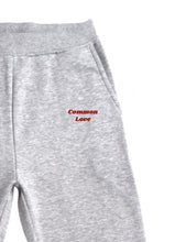 Load image into Gallery viewer, COMMON LOVE SWEATPANTS (Grey/Embroidered Logo)
