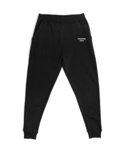 Load image into Gallery viewer, COMMON LOVE SWEATPANTS (Black/Embroidered Logo)