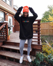Load image into Gallery viewer, "EVERYONE" HOODIE (Black)