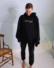 Load image into Gallery viewer, &quot;EVERYONE&quot; HOODIE (Black)
