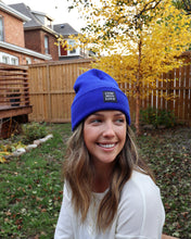 Load image into Gallery viewer, "COMMON LOVE" BEANIE/TOQUE (Royal Blue)