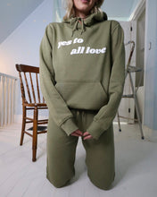Load image into Gallery viewer, "SAY YES TO" HOODIE (Olive)