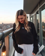 Load image into Gallery viewer, LOVE OVER HATE Crewneck (Black)