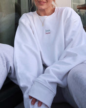 Load image into Gallery viewer, LOVE OVER HATE Crewneck (White)