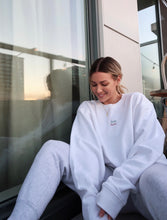 Load image into Gallery viewer, LOVE OVER HATE Crewneck (White)