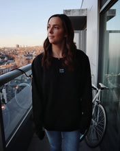 Load image into Gallery viewer, LOVE OVER HATE Crewneck (Black)