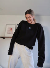 Load image into Gallery viewer, LOVE OVER HATE Crewneck (Black)