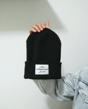 Load image into Gallery viewer, "COMMON LOVE" BEANIE/TOQUE (BLACK)