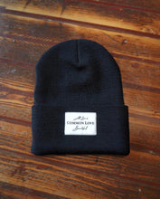 Load image into Gallery viewer, "COMMON LOVE" BEANIE/TOQUE (BLACK)
