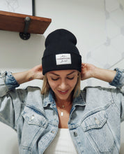 Load image into Gallery viewer, "COMMON LOVE" BEANIE/TOQUE (BLACK)