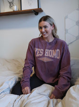 Load image into Gallery viewer, "YES HOMO" OVERSIZED LONG SLEEVE (Wine)