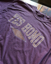 Load image into Gallery viewer, "YES HOMO" OVERSIZED LONG SLEEVE (Wine)