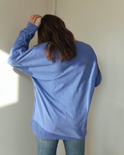 Load image into Gallery viewer, "LOVE BELONGS" OVERSIZED LONG SLEEVE (Ocean Blue)