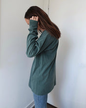 Load image into Gallery viewer, "LOVE IS LOVE" OVERSIZED LONG SLEEVE (Spruce)
