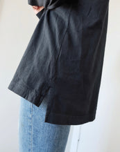 Load image into Gallery viewer, "NOPE :)" LONG SLEEVE OVERSIZED (Vintage Black)