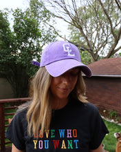 Load image into Gallery viewer, Common Love "CL" Dad Hat (Faded Purple)