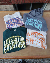 Load image into Gallery viewer, "HAPPY PRIDE" Relaxed Crewneck (BLUE/RED)