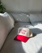 Load image into Gallery viewer, GIRLS GAYS &amp; THEYS snapback (Red)
