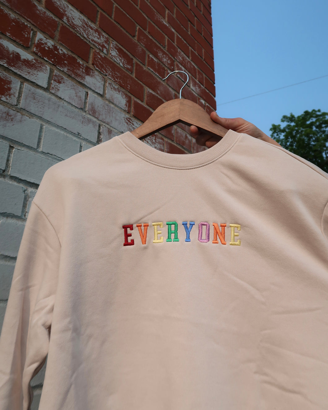 EVERYONE Relaxed Crewneck (OFF WHITE)