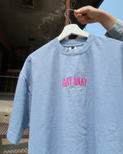 Load image into Gallery viewer, GAY OKAY heavy tee (BLUE)
