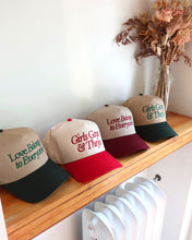 Load image into Gallery viewer, GIRLS GAYS &amp; THEYS snapback (Green)
