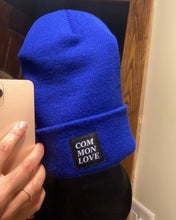 Load image into Gallery viewer, &quot;COMMON LOVE&quot; BEANIE/TOQUE (Royal Blue)

