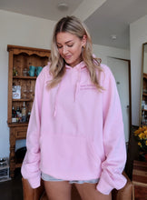 Load image into Gallery viewer, &quot;LOVE BELONGS&quot; HOODIE (Pink)
